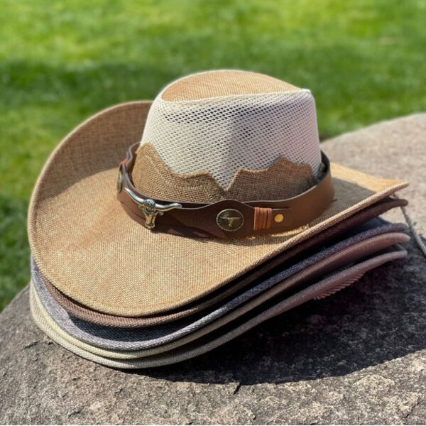Cowboy Hat Supplier - Wholesale 2025 New Arrival Fashion Wide Brim Sunshade