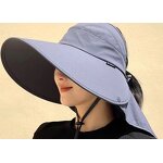 Foldable Sun Hat Supplier - OEM/ODM Popular Summer Necessary 14cm Large Brim Sunshade Beach