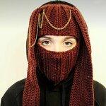 Long Beard Horn Hat Factory - OEM/ODM New Hot Selling Funny Personality Pure Hand-Knitted Pullover