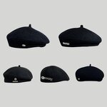All-Match Woolen Hat Factory - Wholesale Solid Color Autumn/Winter Korean Woolen Warm Beret