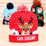 LED Kids Winter Hats Manufacturer - Wholesale Charming Party Pompom LED Light-up Caps