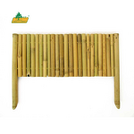 Plastic Bamboo Effect Edging Factory - OEM/ODM Lawn Border Flower Bed Border Picket