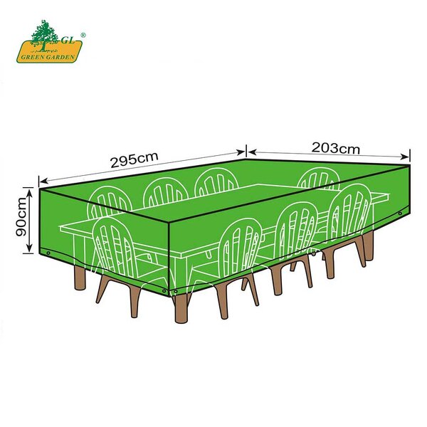 Patio Set Cover Supplier - Hot-Sale Excellent Manufacturer Rectangular Polyester PE