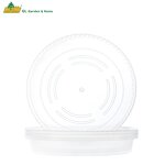 Plant Saucer Supplier - Decoration House Style Plastic Flower Por Saucer