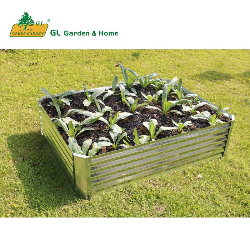 Metal Raised Beds Manufacturer - New Products 2020 Galvanized for Vegetable Garden