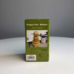 Paper Pot Maker Factory - Wholesale Eco-friendly Fancy Design Paper Plant Pot