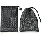 Nylon Mesh Bags Manufacturer - with Drawstring for Storage Travel Camping