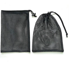 Nylon Mesh Bags Manufacturer - with Drawstring for Storage Travel Camping