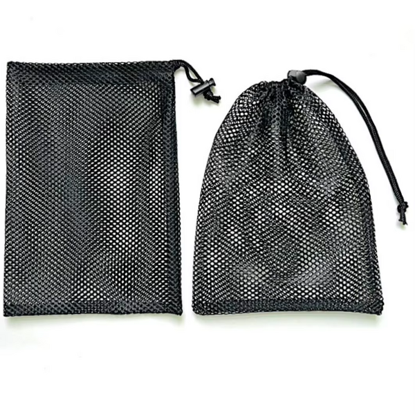 Nylon Mesh Bags Manufacturer - with Drawstring for Storage Travel Camping