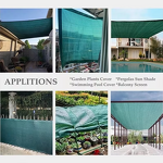 HDPE SunShade Net Supplier - Deep Green 50%-90% Outdoor Plants Cover Privacy