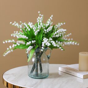 Simulation Bouquet Factory - OEM/ODM Nordic Fresh Wedding Lily of Valley Plastic