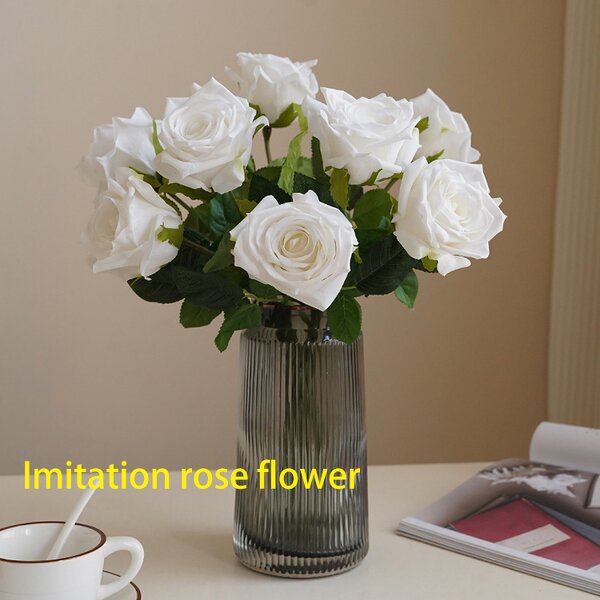 Simulation Bouquet Factory - OEM/ODM Roses Artificial for Home Wedding Decor