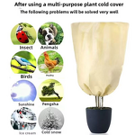 Tree Plant Cover Factory - Outdoor Winter PP Non-Woven Freeze Protection Frost Cloth