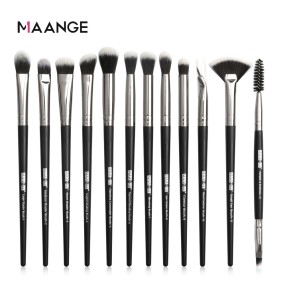 Eye Makeup Brush Factory - OEM 12 Piece Brush Set