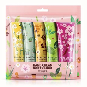 Hand Cream Kit Manufacturer - OEM 5 Piece Floral Set