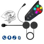Helmet Headset Manufacturer - OEM RGB Light IPX6 Waterproof BT 5.0 Noise Cancelling