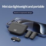 Wireless Microphone Factory - OEM Noise Cancelling Long Distance Recording 2.4ghz