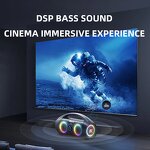 Outdoor Speaker Factory - OEM F29 120W IPX7 Waterproof BT 5.3 TWS DSP Dual 60W