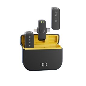 Wireless Microphone Factory - OEM Noise Cancelling Long Distance Recording 2.4ghz