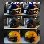 Helmet Headset Manufacturer - OEM RGB Light IPX6 Waterproof BT 5.0 Noise Cancelling