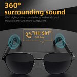 Smart Glasses Manufacturer - OEM HD Call Music UV BT TWS Air Conduction