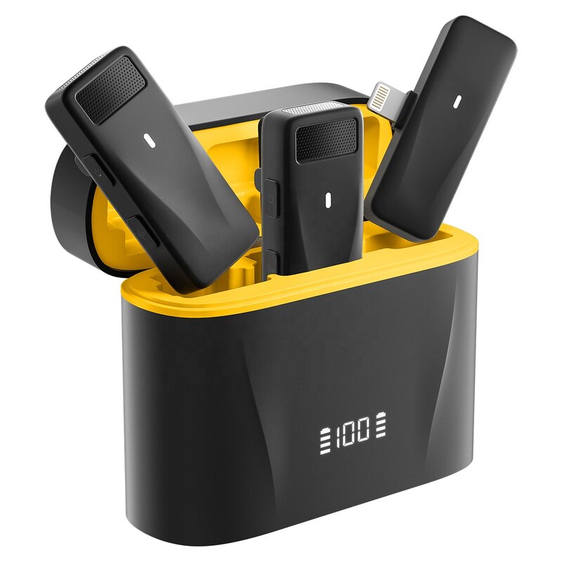 Lavalier Microphone Supplier - OEM Plug-Play Noise Reduction Portable Mini Wireless