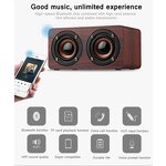 BT Speaker Supplier - OEM W5 Custom Hifi Wooden Wifi 5.1 Bass Smart