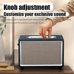 Portable Speaker Manufacturer - OEM M8 Retro Outdoor Wooden USB BT 5.0 Super Bass