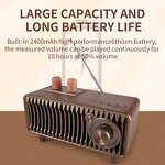 Retro Speaker Manufacturer - OEM T7 20W BT 5.1 TWS Long Battery Life FM Radio