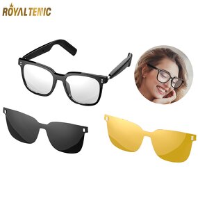 Smart Sunglasses Factory - OEM PRO 3 in 1 Magnetic Night Antil-blue Lens