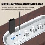 Portable Speaker Manufacturer - OEM M8 Retro Outdoor Wooden USB BT 5.0 Super Bass