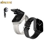 Smartwatch Manufacturer - OEM D8 2-in-1 TWS with Earbuds Health Sleep tracker