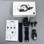 Smartwatch Manufacturer - OEM D8 2-in-1 TWS with Earbuds Health Sleep tracker