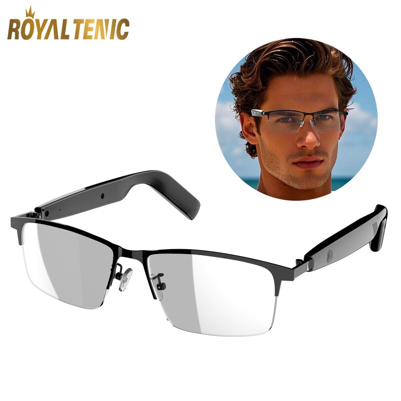Smart Eye Glasses Manufacturer - OEM PRO Fashion BT V5.4 UV HD Calling TWS