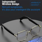 Smart Eye Glasses Supplier - OEM PRO Fashion Gold UV HD BT Calling TWS