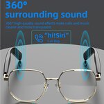 Smart Eye Glasses Supplier - OEM PRO Fashion Gold UV HD BT Calling TWS