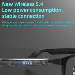 Smart Sunglasses Supplier - OEM PRO 2 in 1 Antil-blue BT TWS Air Conduction