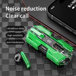 Waterproof TWS Earbuds Supplier - OEM GM20 Transparent Headphone for iPhone Android