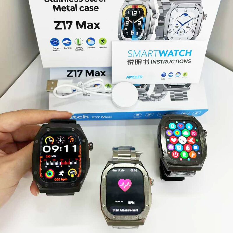 Smartwatch Supplier - OEM Z17 Max 2.1" Big Outdoor Rugged IP68 Waterproof Men