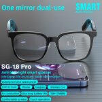 Smart Sunglasses Supplier - OEM PRO 2 in 1 Antil-blue BT TWS Air Conduction
