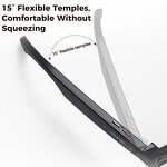 Smart Camera Glasses Factory - OEM AI with 3600mAh Case Reverse Charging