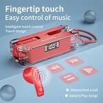 Waterproof TWS Earbuds Manufacturer - OEM GM30 Transparent Headphone for iPhone Android