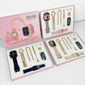 Smartwatch Supplier - OEM A58 Plus Girl Gift Set Women Luxury Fashion 2024