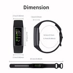 Smart Bracelet Manufacturer - OEM C68 AMOLED Touch Screen Heart Rate Blood Pressure