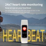 Smart Bracelet Manufacturer - OEM C68 AMOLED Touch Screen Heart Rate Blood Pressure