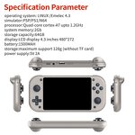 Handheld Game Console Supplier - OEM M17 4.3 Inch Horizontal HD Open Source