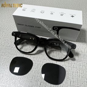 Smart Glasses Supplier - OEM 8MP Camera HIFI Sound ENC Noise Reduction