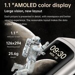Smart Bracelet Manufacturer - OEM C68 AMOLED Touch Screen Heart Rate Blood Pressure