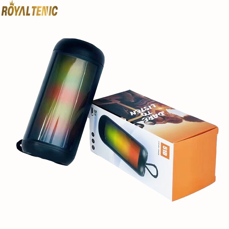 Portable Speaker Manufacturer - OEM Royaltenic 51D RGB Led Light Outdoor Mini BT