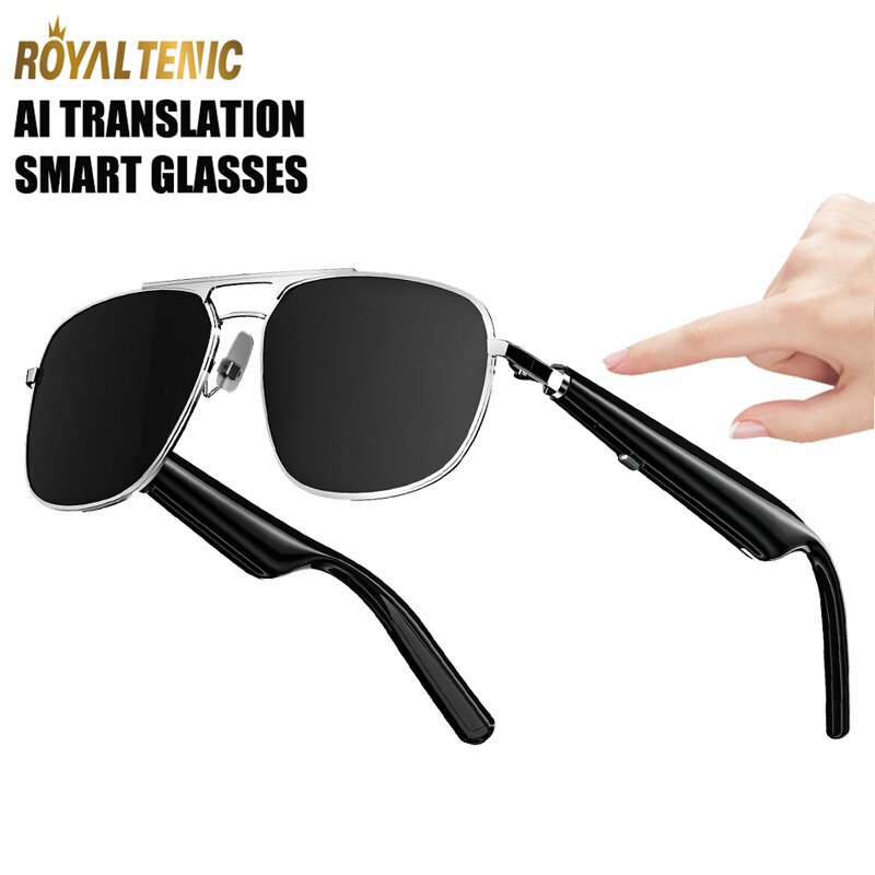 Smart Sunglasses Supplier - OEM Fashion Audio TWS Touch Bone Conduction AI